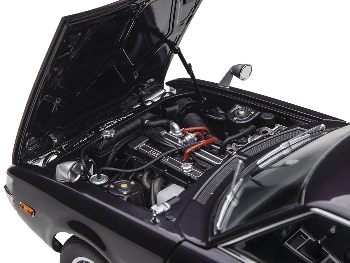 1973 Toyota Celica Liftback 2000GT (RA25) RHD (Right Hand Drive) Dark Purple Metallic 1/18 Model Car by Autoart by Autoart