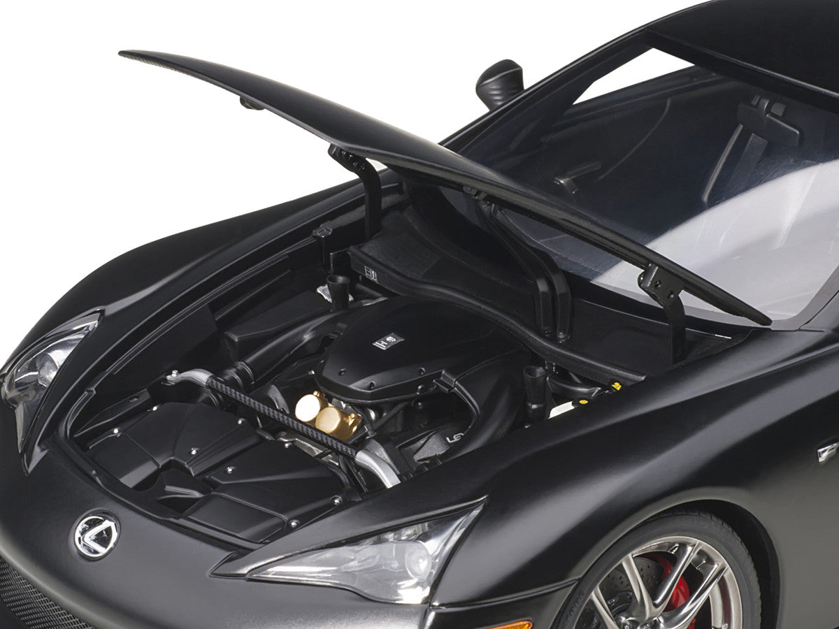 Lexus LFA Matt Black 1/18 Model Car by Autoart by Autoart
