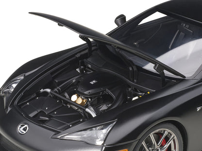 Lexus LFA Matt Black 1/18 Model Car by Autoart by Autoart