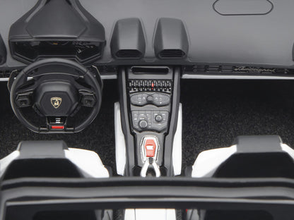 Lamborghini Huracan GT "LB-Silhouette Works" White with Black 1/18 Model Car by Autoart by Autoart