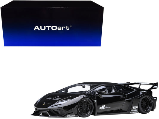 Lamborghini Huracan GT "LB-Silhouette Works" Black 1/18 Model Car by Autoart by Autoart