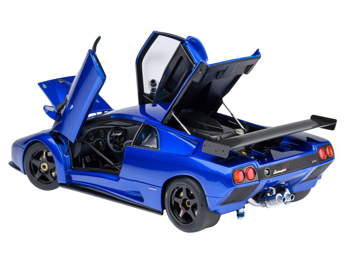 Lamborghini Diablo GTR Monterey Blue Metallic 1/18 Model Car by Autoart by Autoart