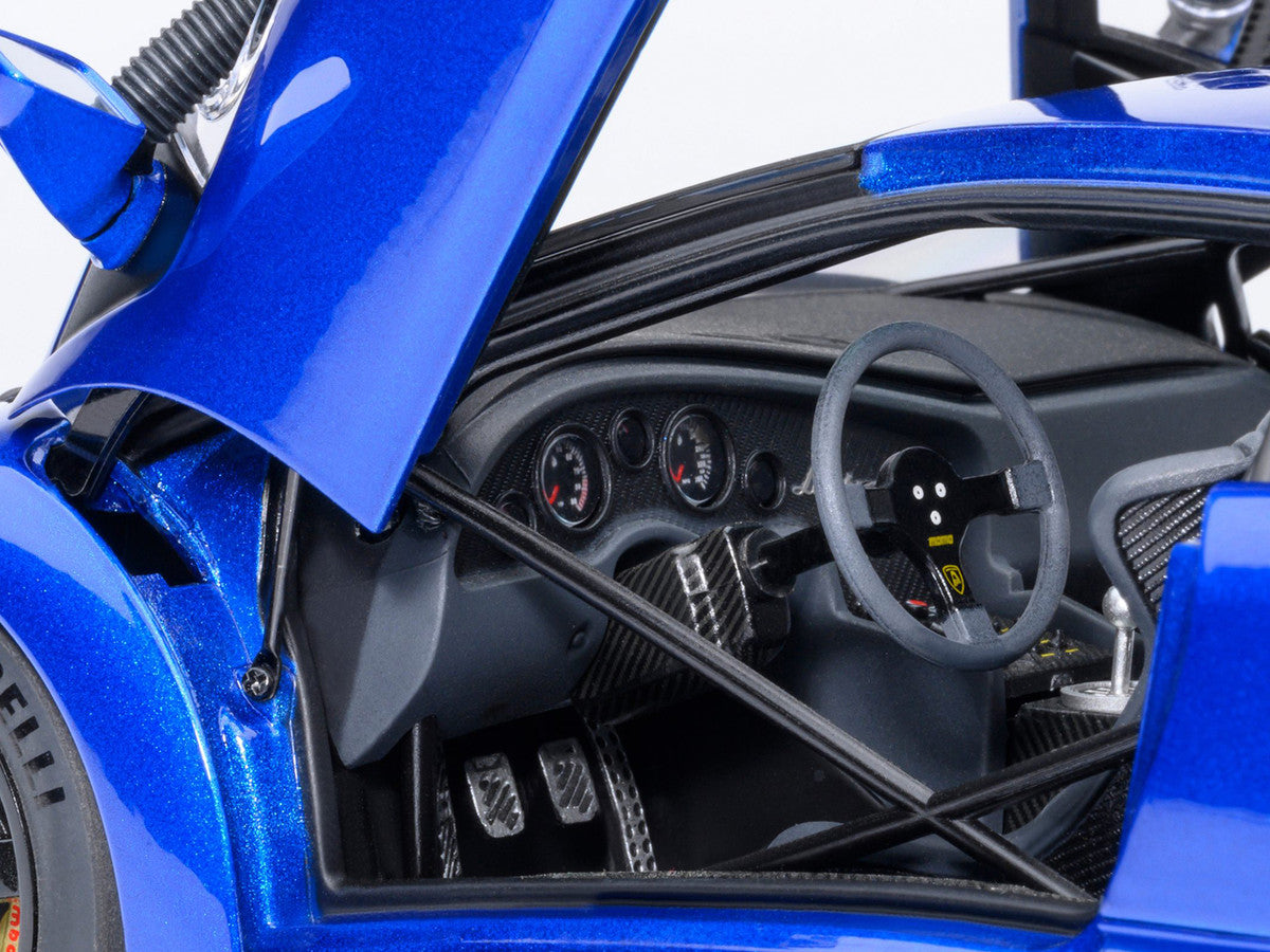 Lamborghini Diablo GTR Monterey Blue Metallic 1/18 Model Car by Autoart by Autoart