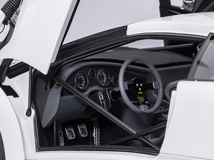 Lamborghini Diablo GTR Impact White 1/18 Model Car by Autoart by Autoart