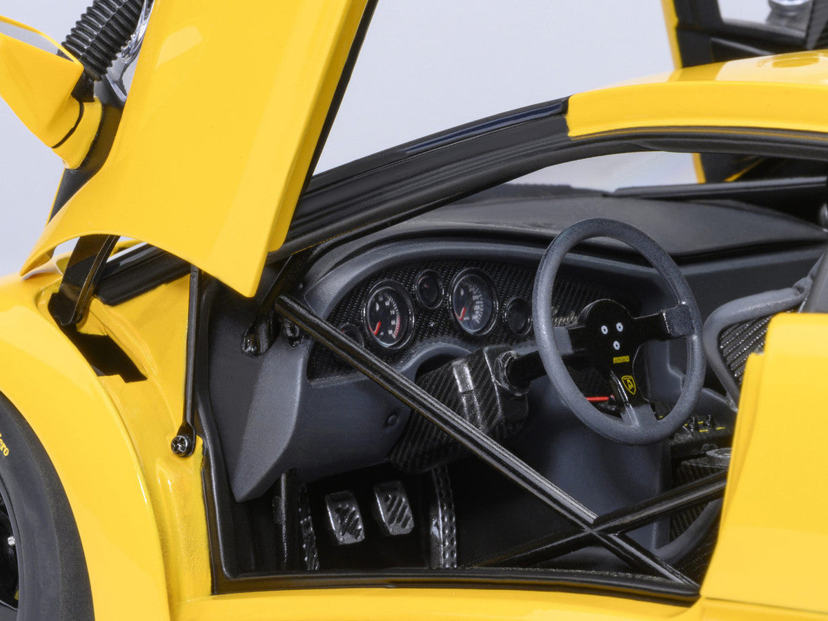 Lamborghini Diablo GTR Superfly Yellow 1/18 Model Car by Autoart by Autoart