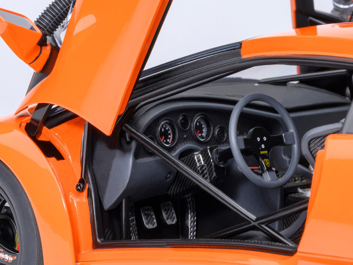 Lamborghini Diablo GTR Arancio Ishtar Orange 1/18 Model Car by Autoart by Autoart