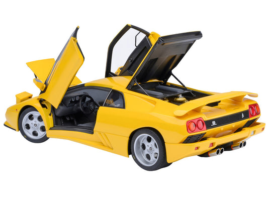 Lamborghini Diablo SE30 Jota Superfly Yellow 1/18 Model Car by Autoart by Autoart