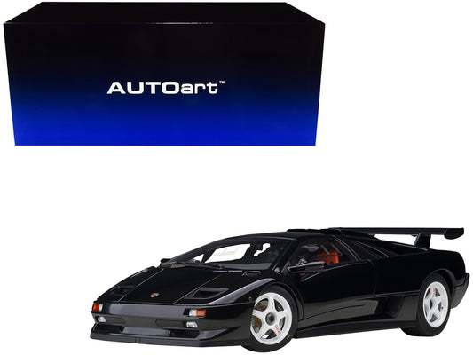 Lamborghini Diablo SV-R Deep Black 1/18 Model Car by Autoart by Autoart