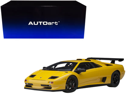 Lamborghini Diablo SV-R Superfly Yellow 1/18 Model Car by Autoart by Autoart