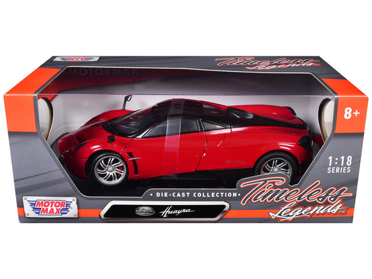 Pagani Huayra Red 1/18 Diecast Car Model by Motormax by Motormax