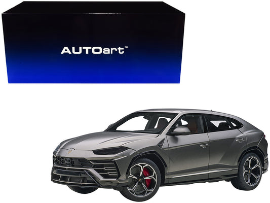 Lamborghini Urus Grigio Lynx Gray Metallic 1/18 Model Car by Autoart by Autoart