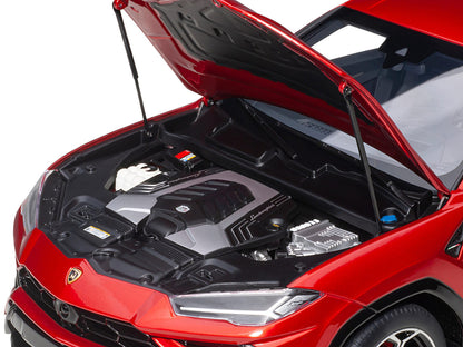 Lamborghini Urus Rosso Efesto Pearl Red 1/18 Model Car by Autoart by Autoart