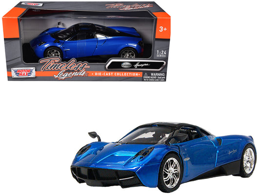 Pagani Huayra Blue 1/24 Diecast Model Car by Motormax by Motormax
