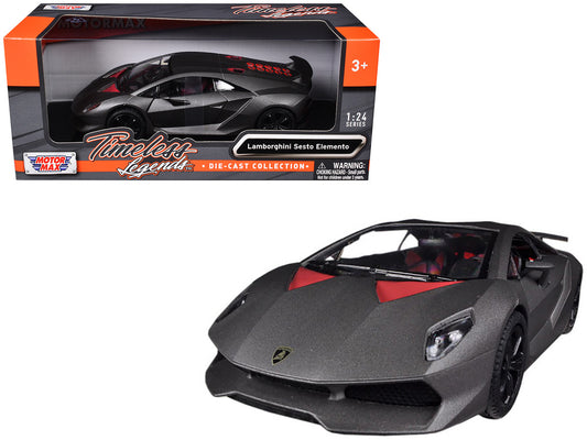 Lamborghini Sesto Elemento Carbon 1/24 Diecast Car Model by Motormax by Motormax