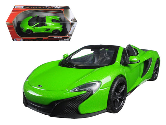 McLaren 650S Spider Green 1/24 Diecast Model Car by Motormax by Motormax