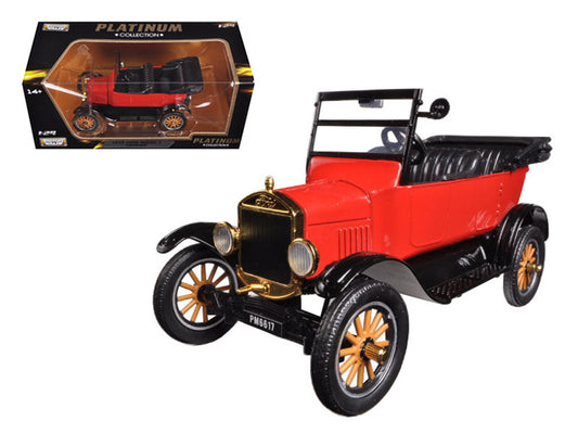 1925 Ford Model T Touring Red 1/24 Diecast Model Car by Motormax by Motormax