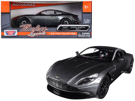 Aston Martin DB11 Silver 1/24 Diecast Model Car by Motormax by Motormax