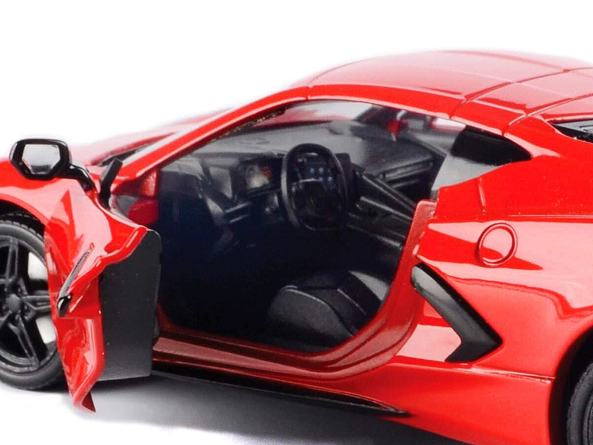 2020 Chevrolet Corvette C8 Stingray Red "Timeless Legends" 1/24 Diecast Model Car by Motormax by Motormax