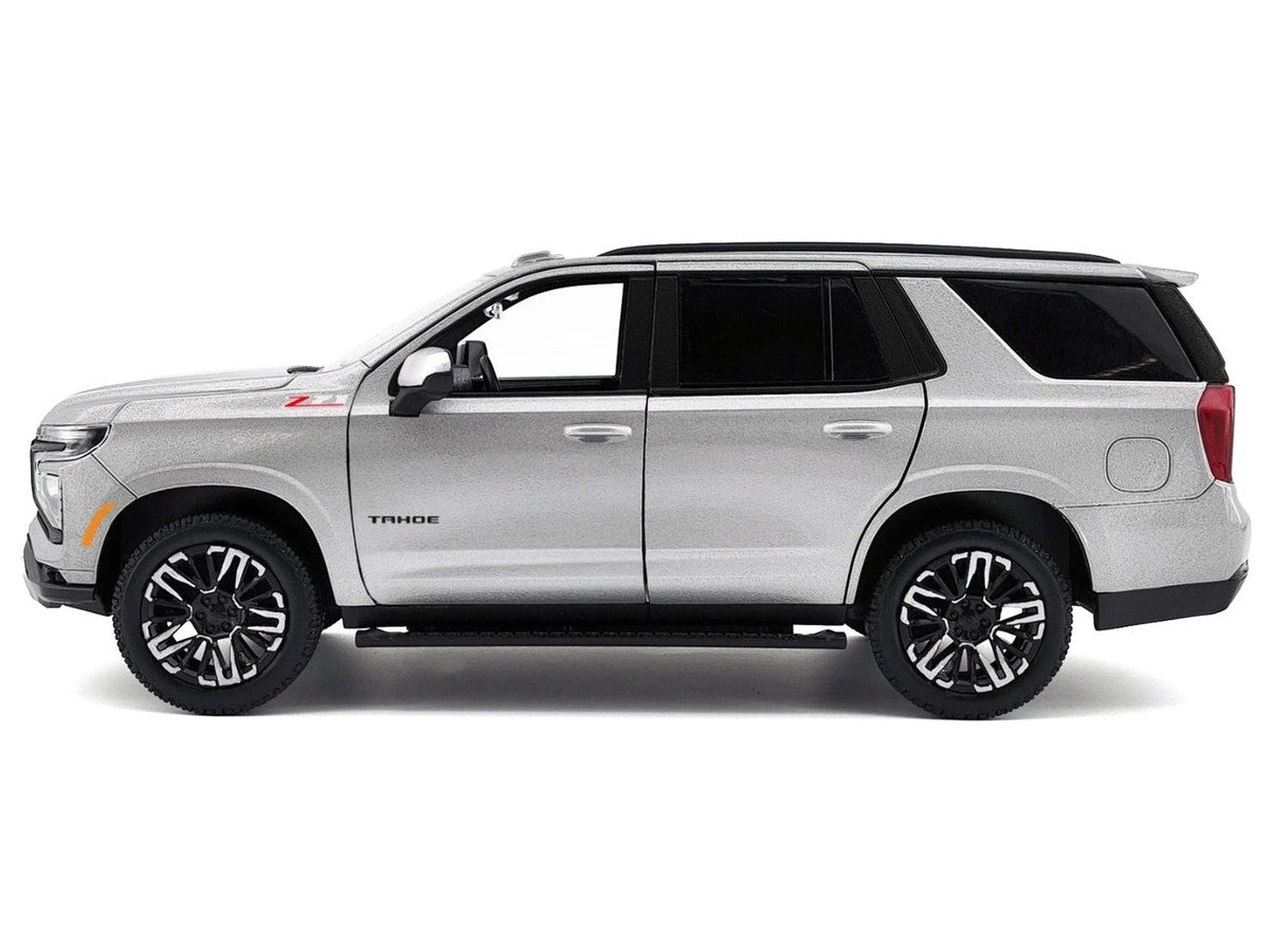 2025 Chevrolet Tahoe Z71 Gray Metallic "Timeless Legends" Series 1/24 Diecast Model Car by Motormax by Motormax