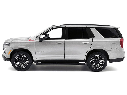2025 Chevrolet Tahoe Z71 Gray Metallic "Timeless Legends" Series 1/24 Diecast Model Car by Motormax by Motormax
