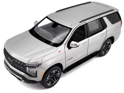 2025 Chevrolet Tahoe Z71 Gray Metallic "Timeless Legends" Series 1/24 Diecast Model Car by Motormax by Motormax