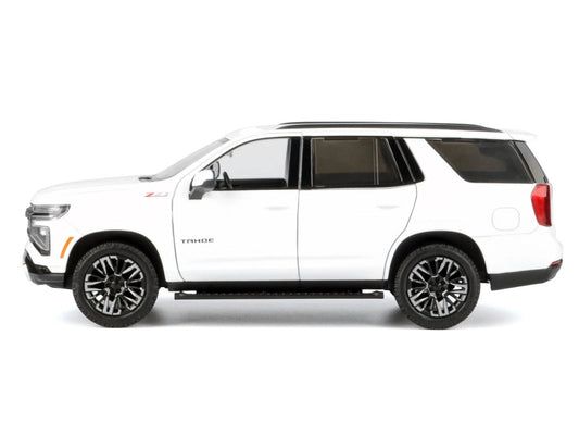 2025 Chevrolet Tahoe Z71 White "Timeless Legends" Series 1/24 Diecast Model Car by Motormax by Motormax
