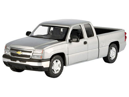 2006 Chevrolet Silverado 1500 Pickup Truck Gray Metallic "Timeless Legends" Series 1/25 Diecast Model Car by Motormax by Motormax