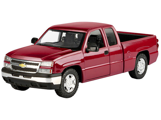 2006 Chevrolet Silverado 1500 Pickup Truck Red Metallic "Die-Cast Collection" Series 1/25 Diecast Model Car by Motormax by Motormax