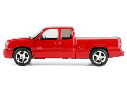2006 Chevrolet Silverado SS Pickup Truck Red "Timeless Legends" Series 1/25 Diecast Model Car by Motormax by Motormax