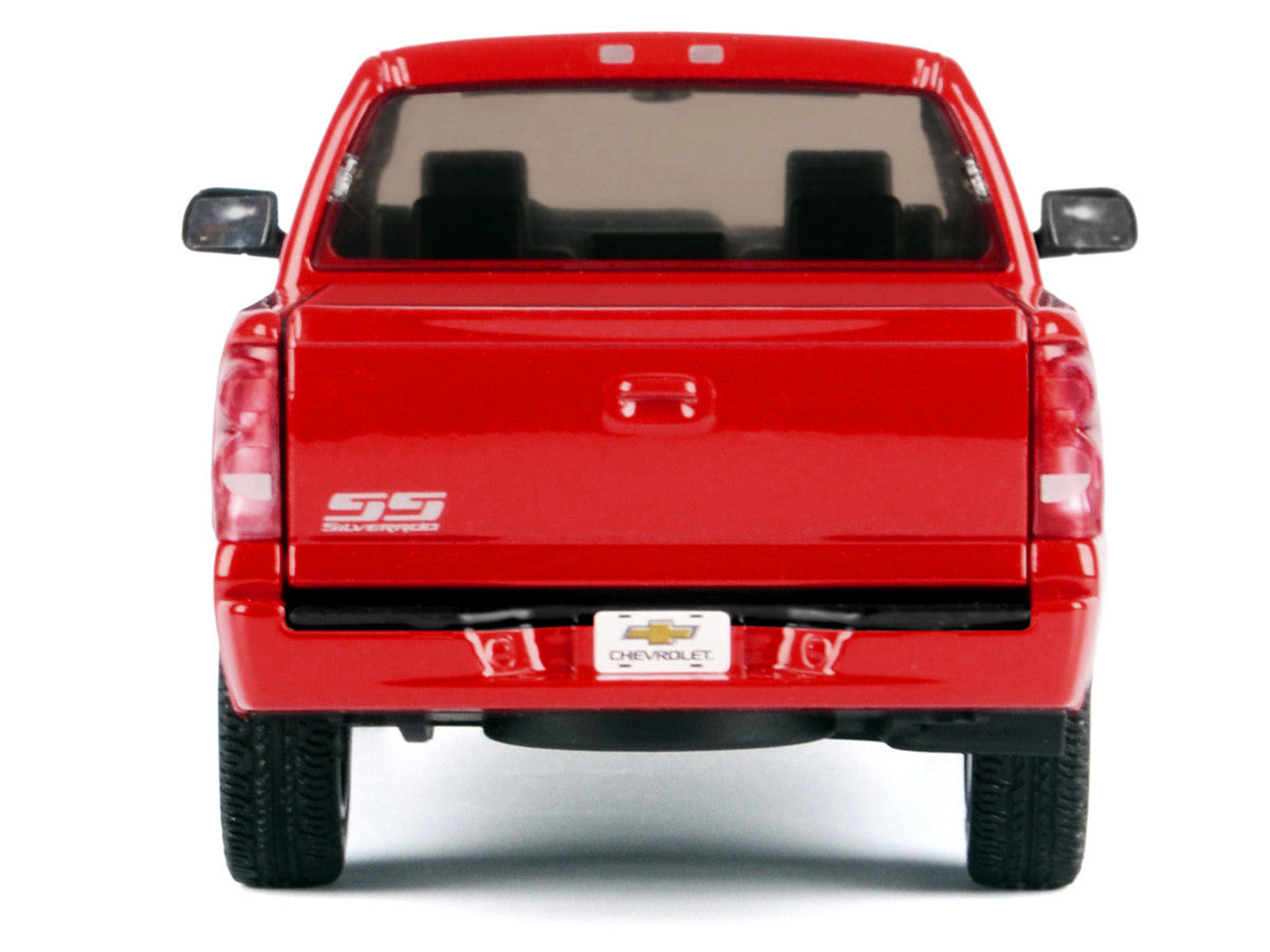 2006 Chevrolet Silverado SS Pickup Truck Red "Timeless Legends" Series 1/25 Diecast Model Car by Motormax by Motormax