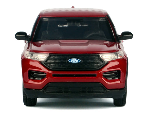 2023 Ford Explorer Red Metallic "Timeless Legends" Series 1/43 Diecast Model Car by Motormax by Motormax