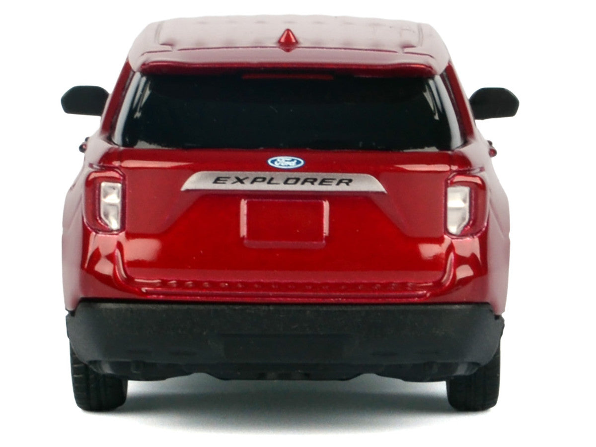 2023 Ford Explorer Red Metallic "Timeless Legends" Series 1/43 Diecast Model Car by Motormax by Motormax