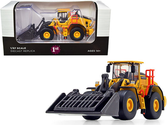 Volvo L180H Refuse Wheel Loader 1/87 (HO) Diecast Model by First Gear by First Gear
