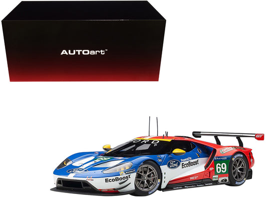 Ford GT #69 Ryan Briscoe - Richard Westbrook - Scott Dixon "Ford Chip Ganassi Team USA" 24H Le Mans (2016) 1/18 Model Car by Autoart by Autoart