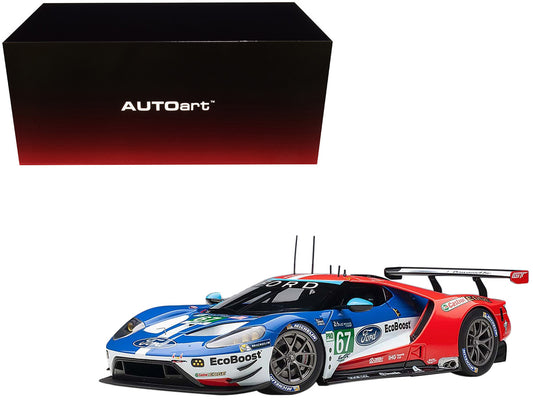 Ford GT #67 Harry Tincknell - Andy Priaulx - Pipo Derani "Ford Chip Ganassi Team UK" 24H Le Mans (2017) 1/18 Model Car by Autoart by Autoart