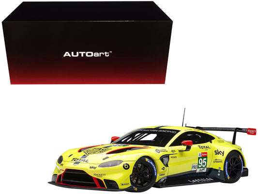 2018 Aston Martin Vantage GTE #95 Sorensen - Thiim - Turner Le Mans PRO 1/18 Model Car by Autoart by Autoart