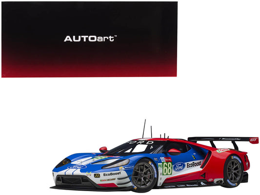 Ford GT #68 Sebastien Bourdais - Joey Hand - Dirk Muller 24H of Le Mans (2019) 1/18 Model Car by Autoart by Autoart