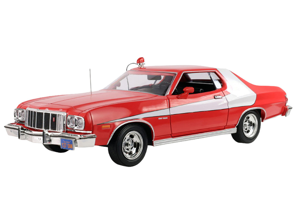 1976 Ford Gran Torino Red with White Graphics "Hollywood Greatest Hits" Series 1/24 Diecast Model Car by Greenlight by Greenlight