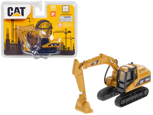 CAT Caterpillar 315C L Hydraulic Excavator Yellow 1/87 (HO) Diecast Model by Diecast Masters by Diecast Masters