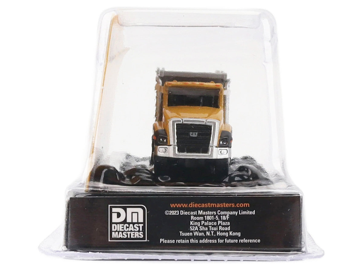 CAT Caterpillar CT660 Dump Truck Yellow "Micro-Constructor" Series Diecast Model by Diecast Masters by Diecast Masters