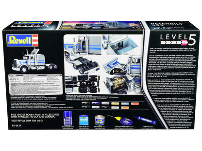 Level 5 Model Kit Peterbilt 359 Truck Tractor 1/25 Scale Model by Revell by Revell