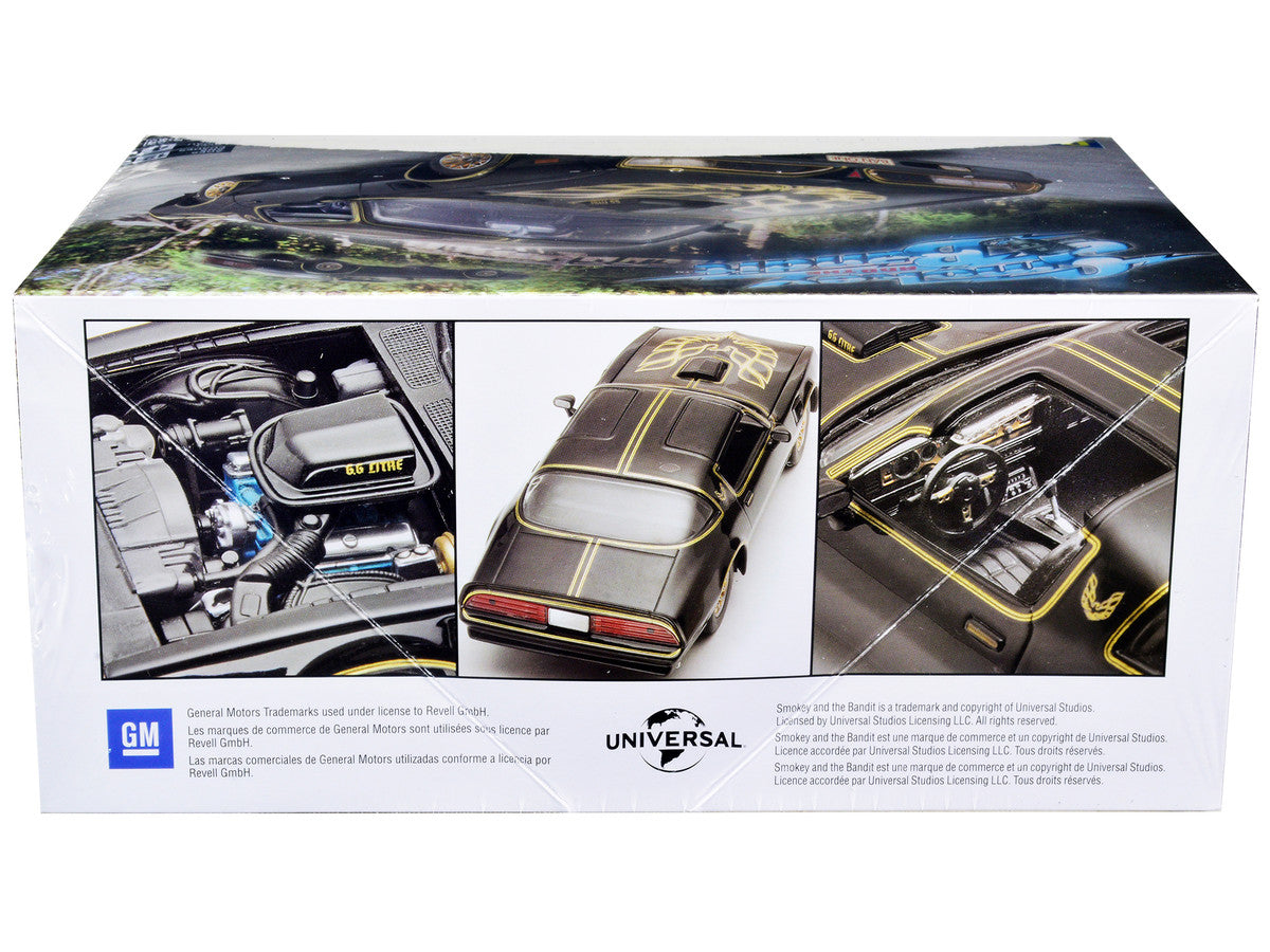 Level 4 Model Kit 1977 Pontiac Firebird "Smokey and the Bandit" (1977) Movie 1/25 Scale Model Car by Revell by Revell