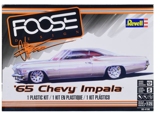 Level 5 Model Kit 1965 Chevrolet Impala "Foose Designed" 1/25 Scale Model by Revell by Revell