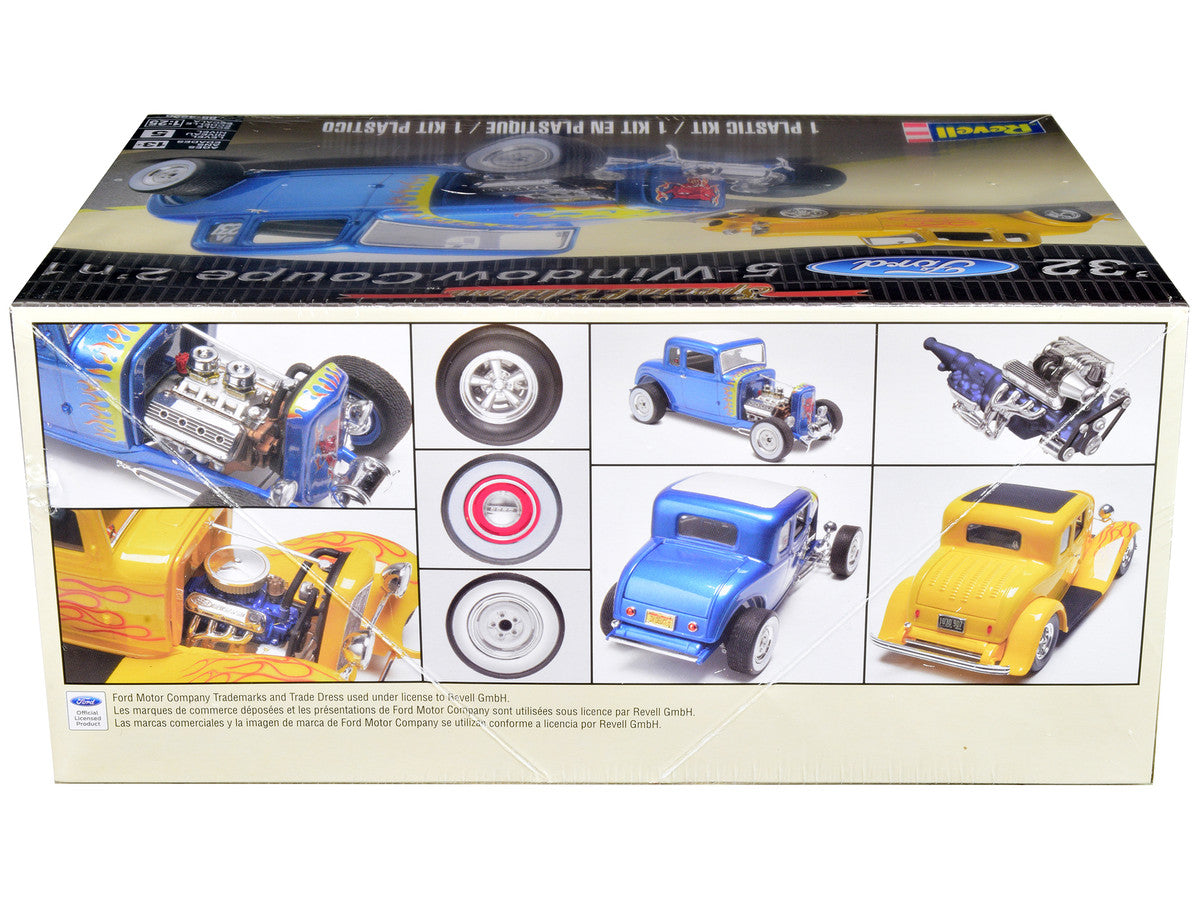 Level 5 Model Kit 1932 Ford 5-Window Coupe 2-in-1 Kit 1/25 Scale Model by Revell by Revell