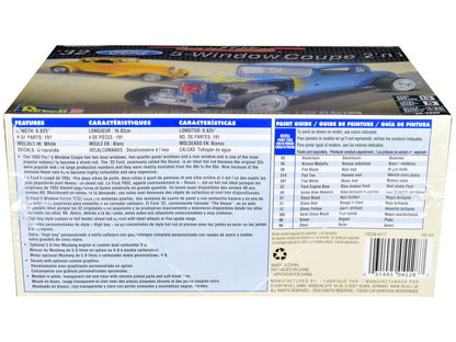 Level 5 Model Kit 1932 Ford 5-Window Coupe 2-in-1 Kit 1/25 Scale Model by Revell by Revell