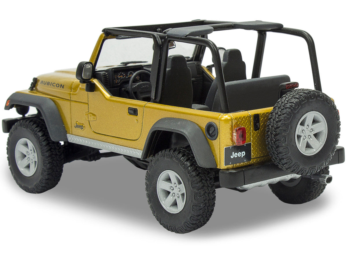 Level 4 Model Kit Jeep Wrangler Rubicon 1/25 Scale Model by Revell by Revell
