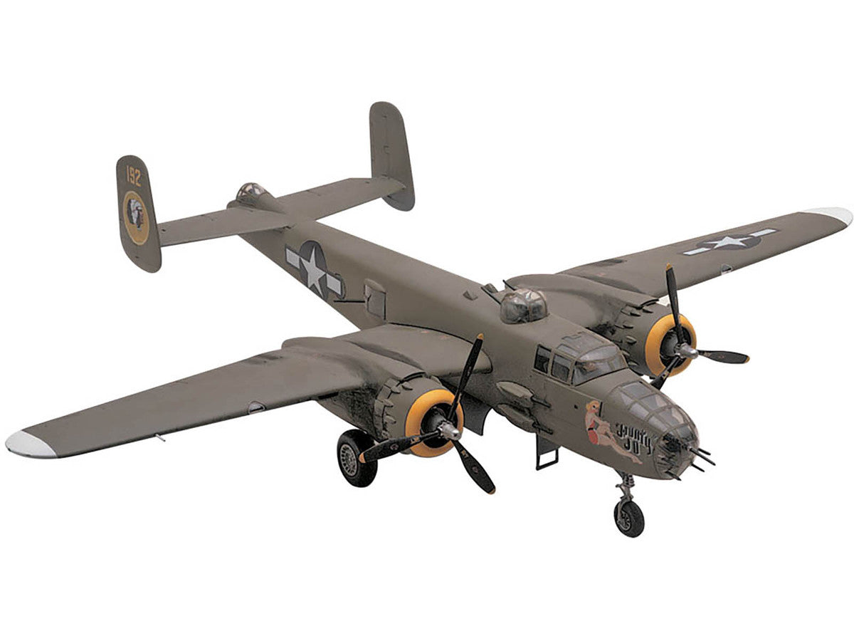 Level 4 Model Kit B-25J Mitchell Medium Bomber Plane 1/48 Scale Model by Revell by Revell