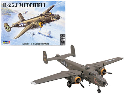 Level 4 Model Kit B-25J Mitchell Medium Bomber Plane 1/48 Scale Model by Revell by Revell
