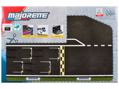 "BWT Alpine Formula One Team" (2025) Pit Stop Playset with Alpine A525 R19 1/64 Diecast Model Car by Majorette-3