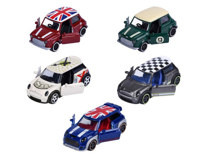 "Mini Icons" 5 Piece Set 1/64 Diecast Model Cars by Majorette-1